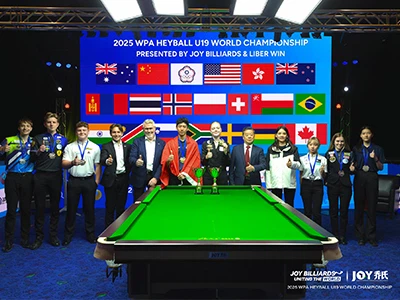 Una conclusione trionfante al WPA Heyball U19 World Championship 2025🏆🎉